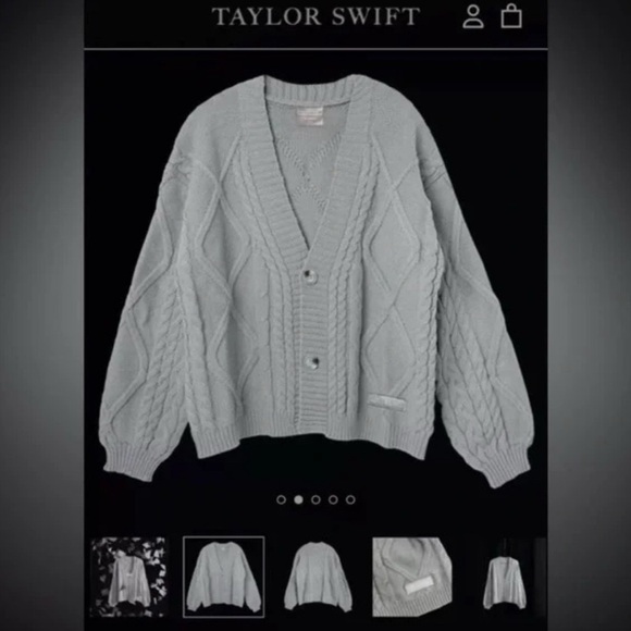 Taylor Swift Sweaters - Taylor  Swift TTPD Cardigan M/L